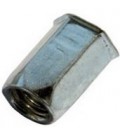 Заклепка резьбовая М8*18 мм шестигранная (нержавеющая сталь)
