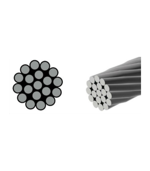 Трос нержавеющий АРТ 8378 1х19 жесткий